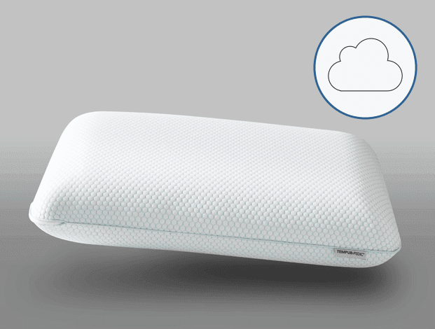 TempurPedic Comfort Pillow with lightweight icon