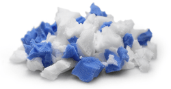 image of the material inside of the TEMPUR-Cloud Adjustable pillow